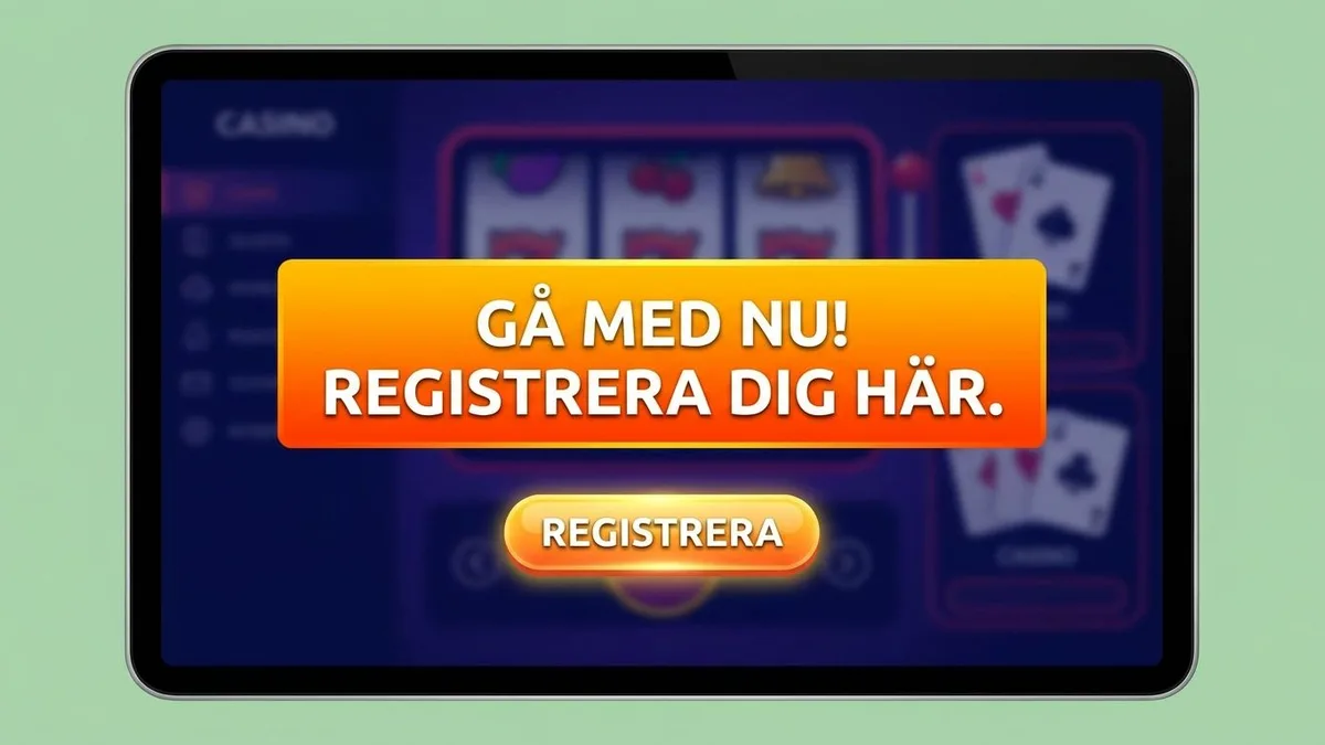 Registrera dig med bonus